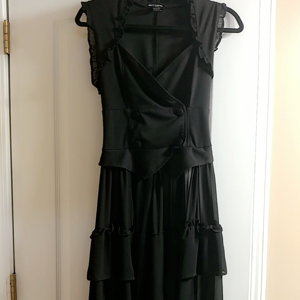 Black top with corset back